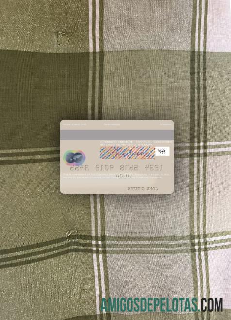 Suriname Centrale Bank Van Suriname Mastercard Photolook Ack exemplo real